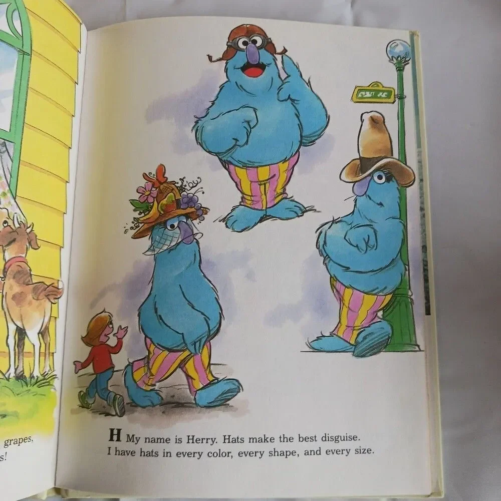 A My Name Is Annabel 1986 Sesame Street Book Club Hardcover by Michaela Muntean